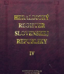 Heraldický register Slovenskej republiky IV - Ladislav Vrteľ; Peter Kartous