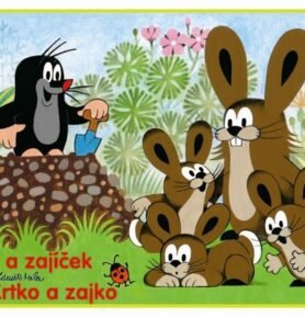 Krtek a zajíček - omalovánky A5 - Zdeněk Miler
