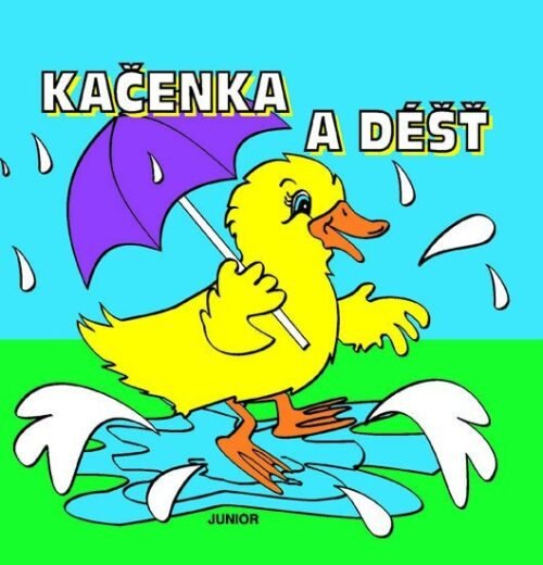 Kačenka a déšť - kniha do vany - Zuzana Pospíšilová
