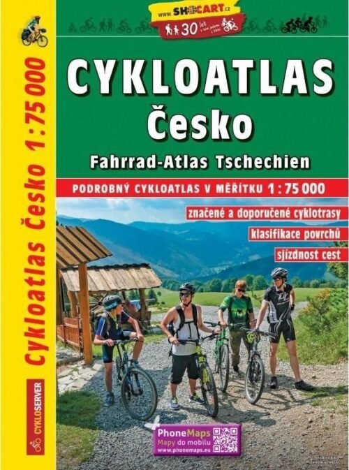 Cykloatlas Česko 1:75 000