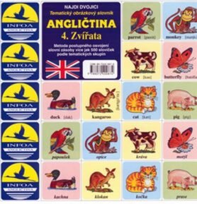 Najdi dvojici - Angličtina - 4. Zvířata - kolektiv autorů