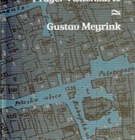 Pražská vizitka / Prager visitenkarte - Gustav Meyrink