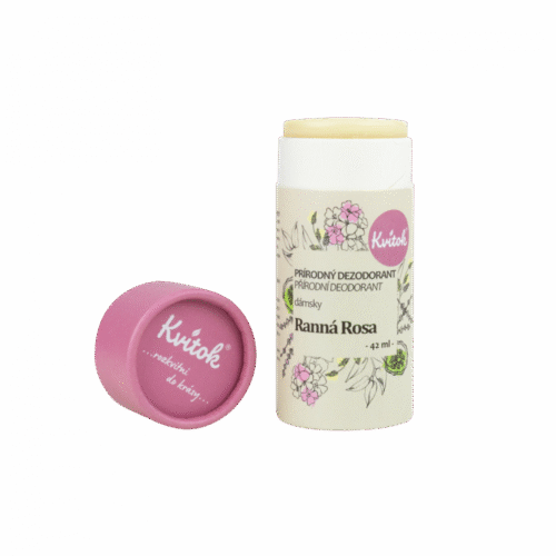Kvítok Tuhý deodorant Ranní rosa, 42ml