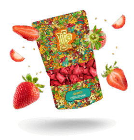 LifeLike Lyofilizované jahody, 40g