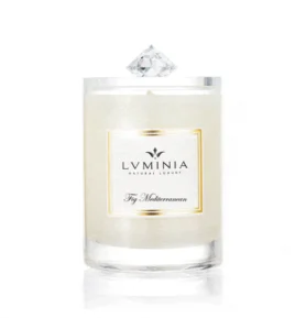 Luminia Přírodní vonná svíčka Fig Mediterranean, 90g