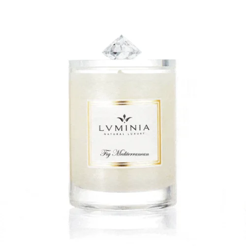 Luminia Přírodní vonná svíčka Fig Mediterranean, 260g