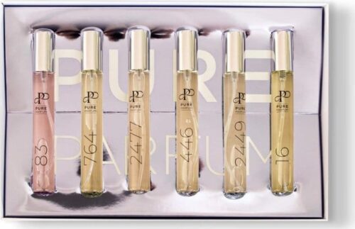 Pure - Dárkový set dámských vůní 2 Zaměňováno s: Versace Bright Crystal, Lancome Idole, MFK Baccarat Rouge 540, YSL Black Opium, Dior J´adore a Dolce…