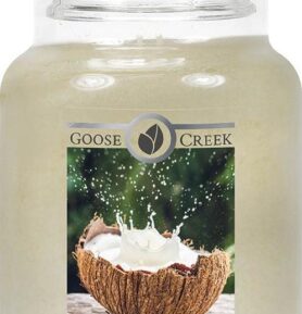 Goose Creek - Štavnatý kokosový ořech Vonná svíčka ve skle 680 g