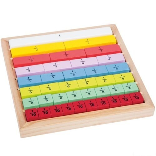 Puzzle výukové - Zlomky kostky, 39ks (Small foot)