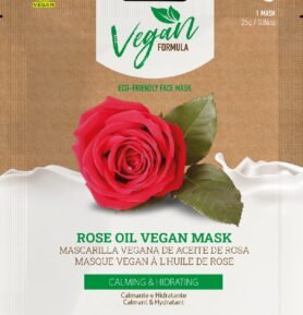 IDC Institute - Pleťová maska Vegan s růžovým olejem Pleťová maska 25 g