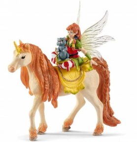 Schleich - Bayala, Elfí víla Marween s třpytivým jednorožcem