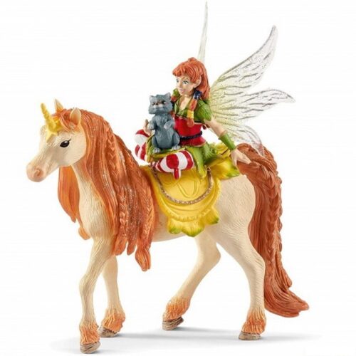 Schleich - Bayala, Elfí víla Marween s třpytivým jednorožcem