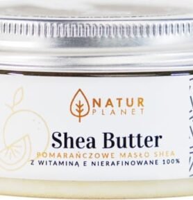 Natur Planet - Pomerančové bambucké máslo s vitamínem E Bambucké máslo Velikost: 100 ml
