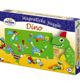 Puzzle magnetické - DINO (Detoa)