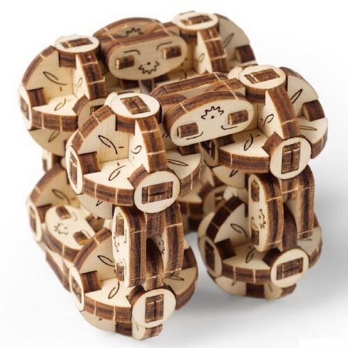 Ugears 3D mechanické puzzle Flexikubus 144 ks