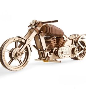 Ugears 3D mechanické puzzle Motorka 189 ks