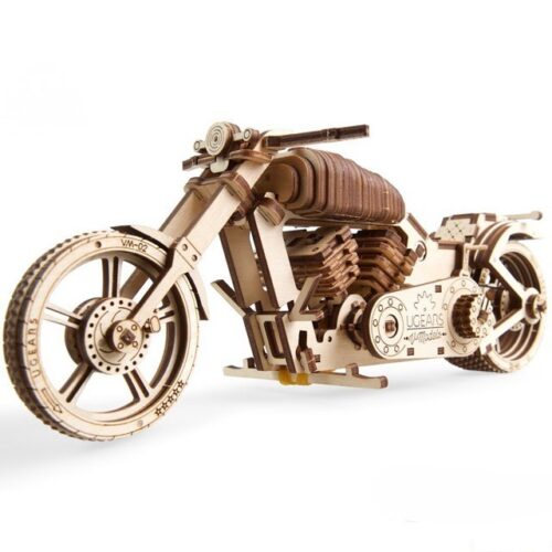 Ugears 3D mechanické puzzle Motorka 189 ks