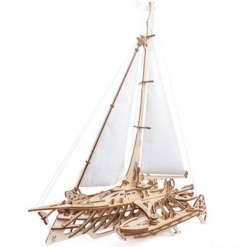 Ugears 3D mechanické puzzle Loď Trimaran Merihobus 237 ks