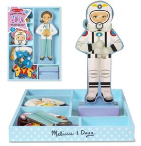 Puzzle oblékání magnetické - Dívka Julia, 25ks (M&D)