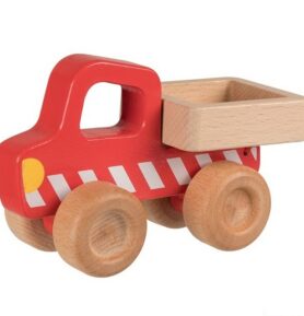 Auto - Náklaďák se sklápěcí korbou dřevěné (Goki)