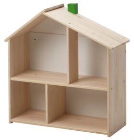 Domeček pro panenky - Policový FLISAT (Ikea)