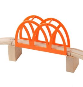 Vláčkodráha most - Oranžový s nadjezdy LILLABO (Ikea)