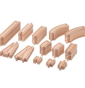Vláčkodráha set kolejí - LILLABO, 50ks (Ikea)