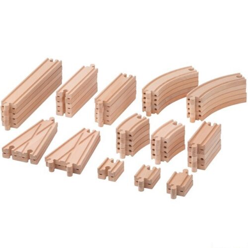 Vláčkodráha set kolejí - LILLABO, 50ks (Ikea)