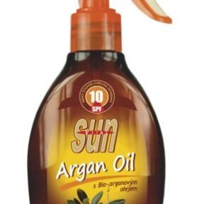 VIVACO Opalovací olej s bio arganovým olejem SPF 10 SUN VITAL