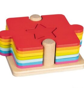 Vkládačka - 2v1 puzzle a přiřazovací hra (Goki)