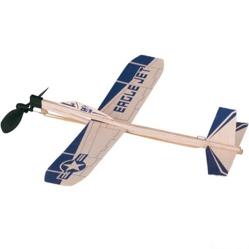Letadlo házecí - Eagle Jet na gumičku (Goki)
