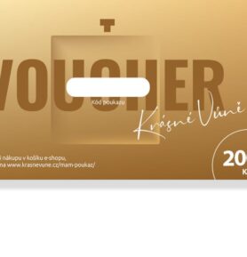 Dárkový poukaz - 2000 Kč (PDF) Dárkový poukaz