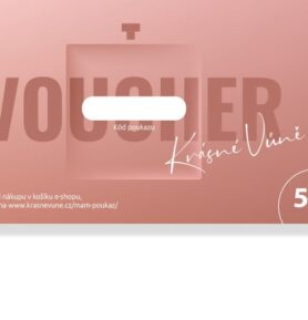 Dárkový poukaz - 500 Kč (PDF) Dárkový poukaz
