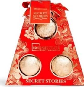 IDC Institute - Secret Stories Bath Bomb Koupelové bomby 3x 100 g