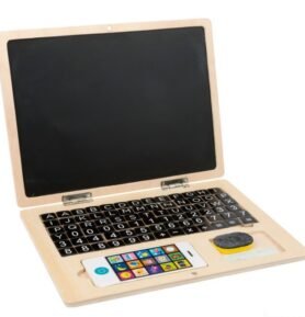 Magnetická tabule - Dřevěný notebook (Small foot)