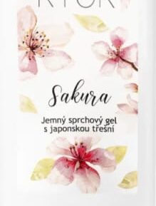 RYOR - Sakura jemný sprchový gel s japonskou třešní Sprchový gel 200 ml