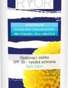 RYOR - Opalovací mléko SPF 30 - vysoká ochrana Tělové mléko 200 ml