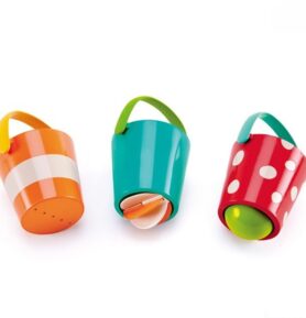 Hračka do vody - Veselé kbelíky, set 3ks (Hape)