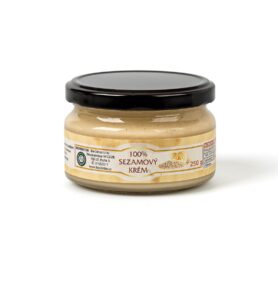Bio-Detox 100% Sezamový krém - TAHINI PASTA 250g