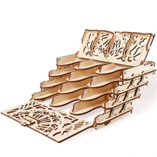 UGEARS 3D puzzle Karetní stojánek 77 ks