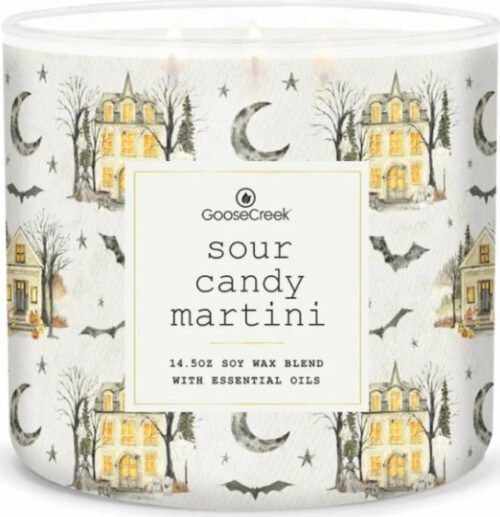 Goose Creek - Halloween - Martini z kyselých bonbónů Aromatická svíčka ve skle 411 g