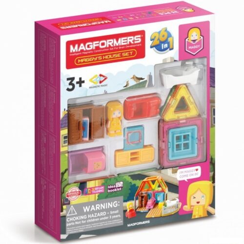 Magformers - MINI domeček Magdy, 33 dílků