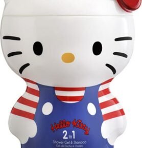 HELLO KITTY 2D - sprchový gel a šampón 2v1 Sprchový gel a šampón - 400 ml