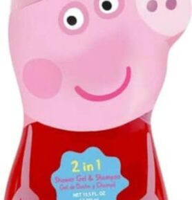 PEPPA PIG 2D - sprchový gel a šampón 2v1 Sprchový gel a šampón - 400 ml