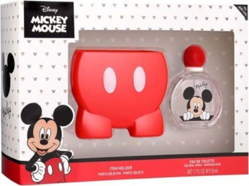 MICKEY - dárková sada Toaletní voda 50 ml + držák na doplňky