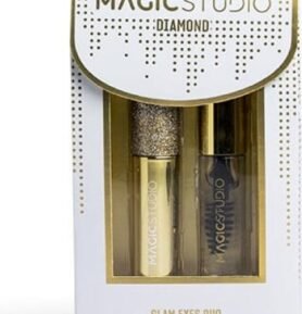 Magic Studio - DIAMOND GLAM EYES DUO Řasenka + Fixační gel na obočí