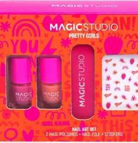 Magic Studio - PRETTY GIRLS NAILS ART SET Dárková sada