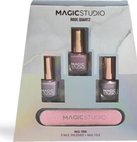 Magic Studio - ROSE QUARTZ NAIL TRIO SET Dárková sada