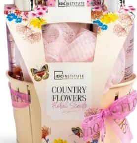 IDC Institute - COUNTRY FLOWERS BUCKET Dárková sada