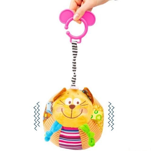 Hračka závěsná - Natahovací vrnící balónek kočka (Small foot)